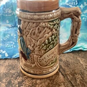 Vintage German styled beer stein made in Japan. Roughly 5.5 inches tall